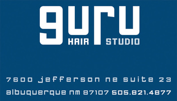 Guru logo, business card